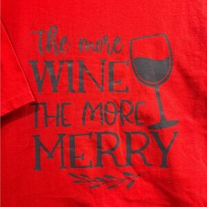 Funny Christmas Red Graphic T-Shirt